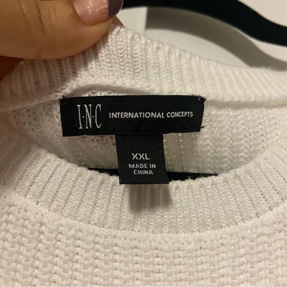 I-N-C Womens Ombre Pullover Cotton Ribbed Sweater Size XXL - Picture 2 of 7